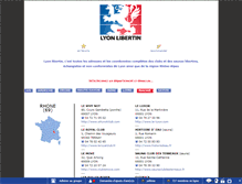 Tablet Screenshot of lyon-libertin.fr
